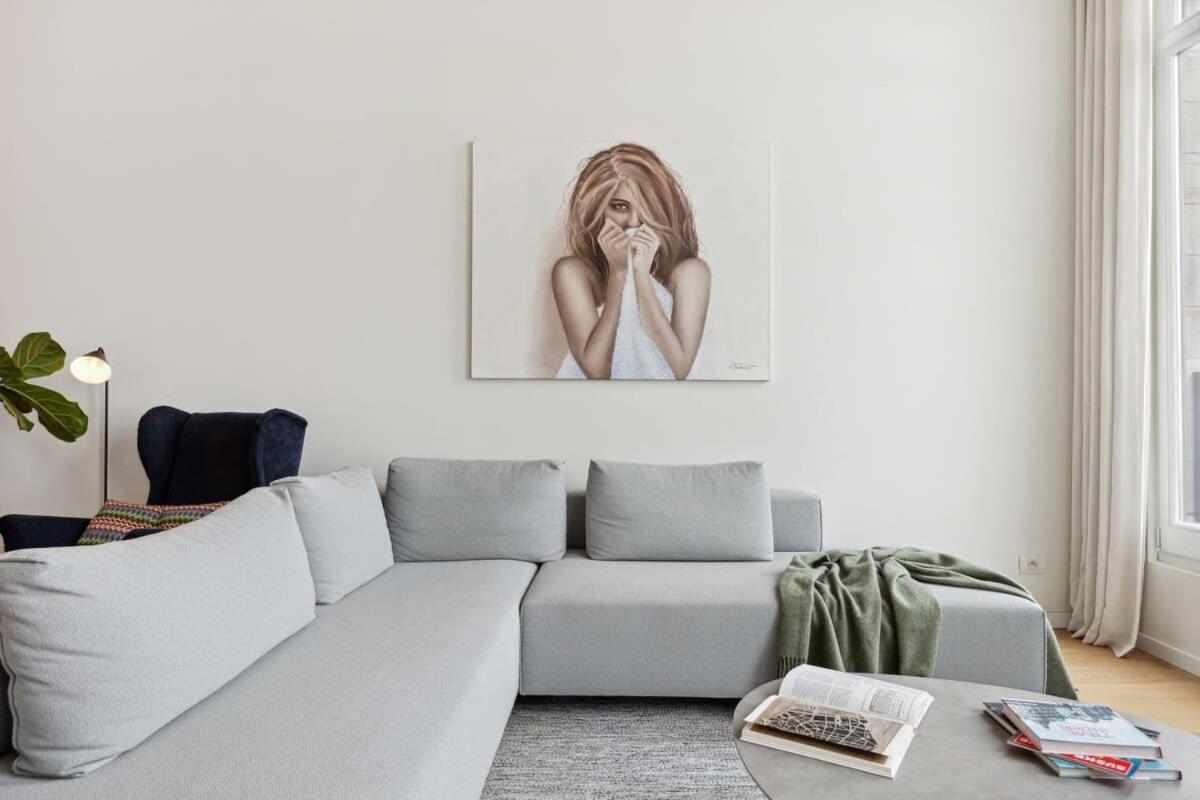 Bright Waterfront Apartment Amberes Exterior foto